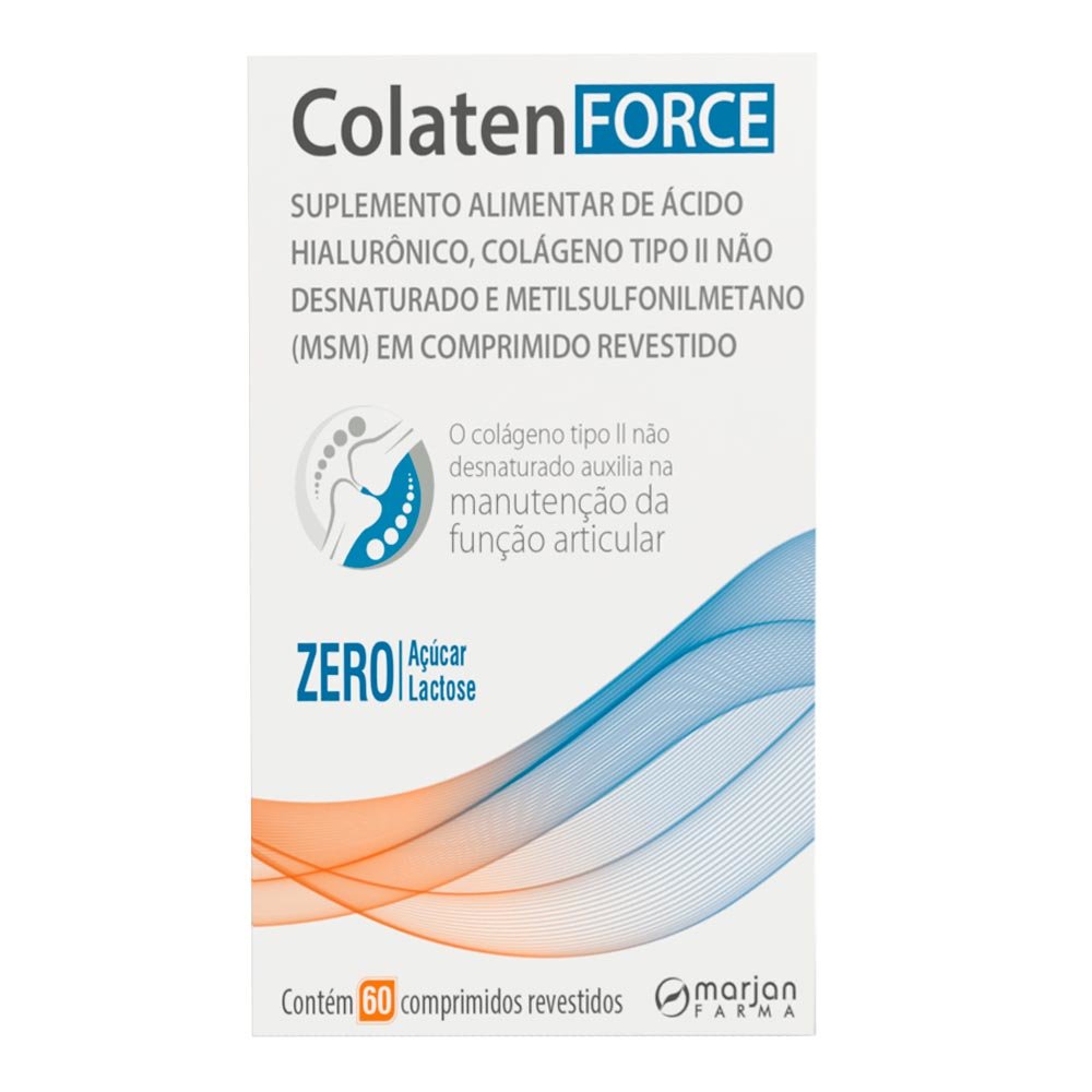 Suplemento Alimentar Colaten Force 60 comprimidos
