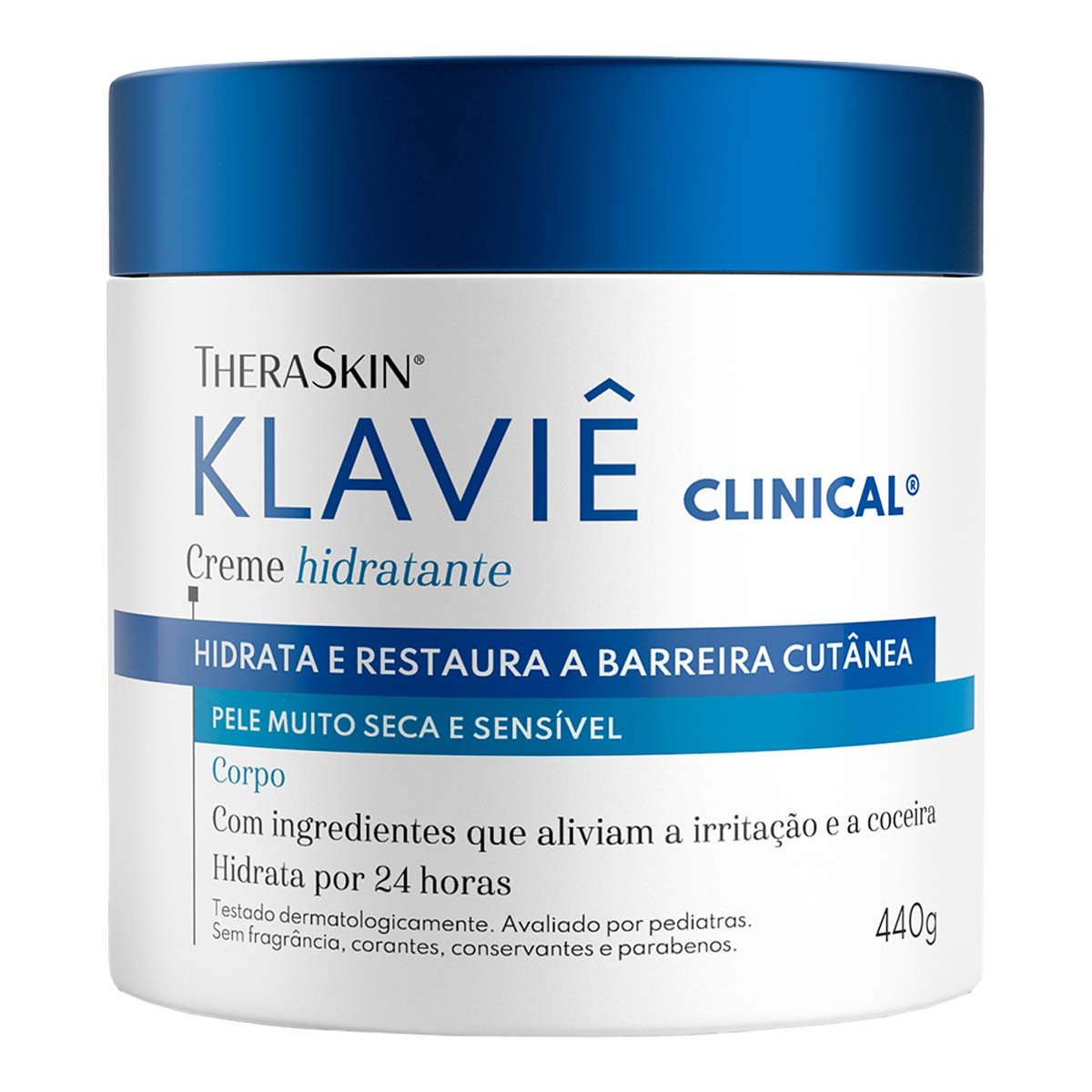 Creme Hidratante Theraskin Klavie Clinical 440g