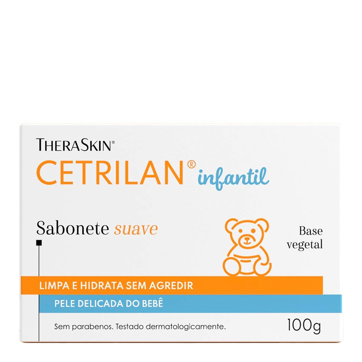 Sabonete em Barra Infantil Cetrilan Theraskin 100g