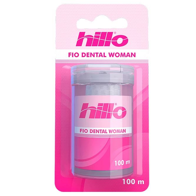 Fio Dental Hillo Woman 100 Metros - Embalagem 12X100 MT - Preço Unitário R$4,71