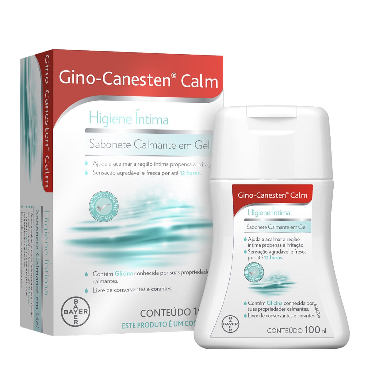 Sabonete Íntimo em Gel Gino-Canesten Calm 100ml