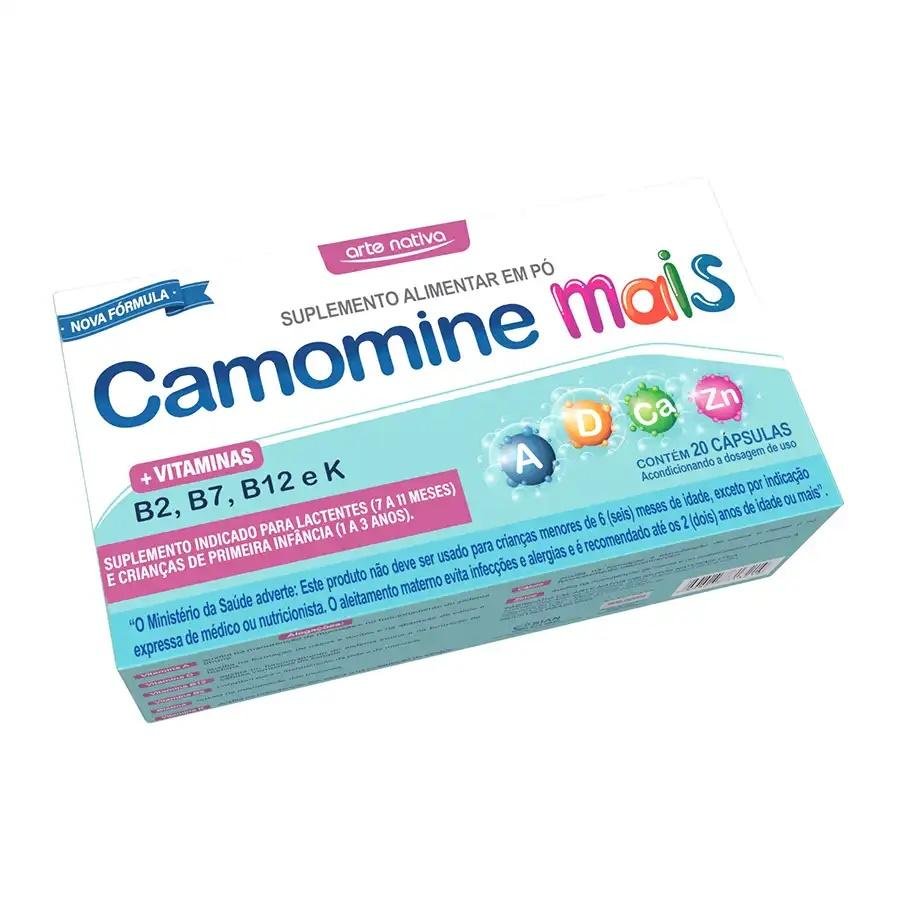Camomine Mais 20 Cápsulas