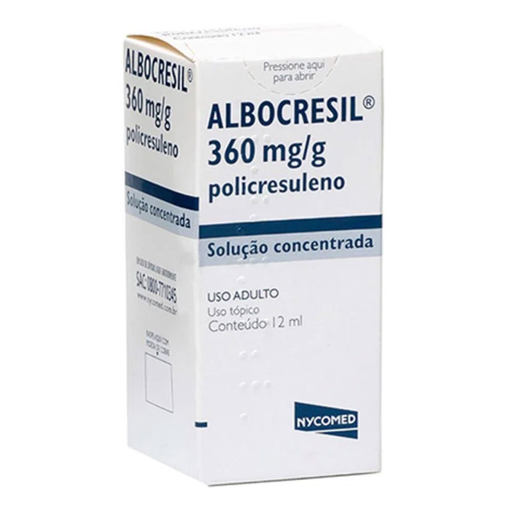 Anti-inflamatório Albocresil 360mg/g 12ml