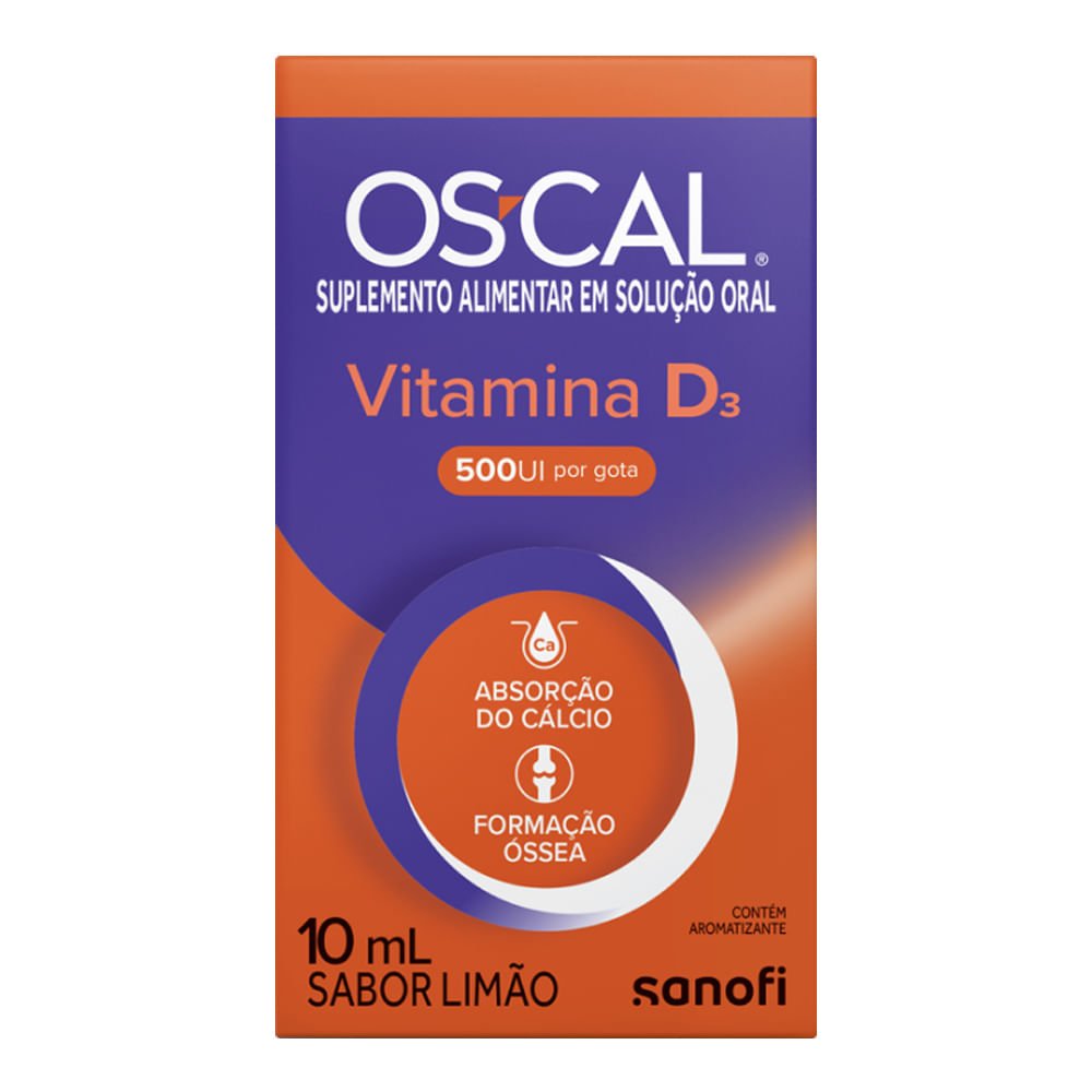 OS-CAL® Vitamina D3 500UI 10ml Gotas