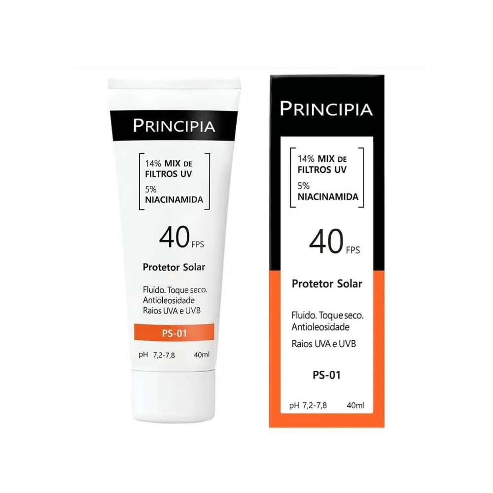 Protetor Solar Facial 40Fps Os-01 Principia 40Ml