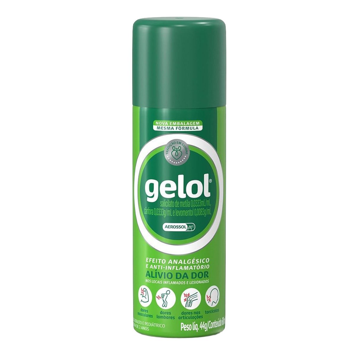 Analgésico Tópico Gelol 60ml Aerossol