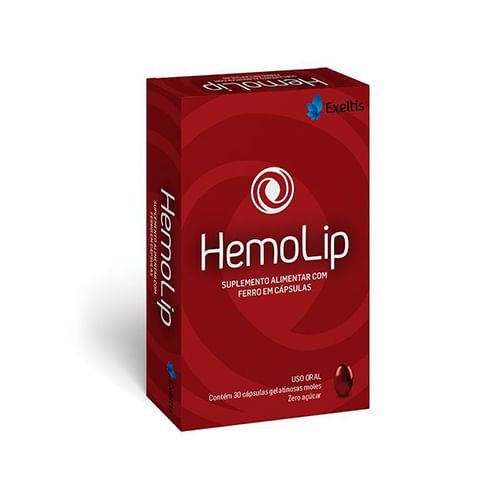 Suplemento Alimentar Hemolip 30 Cápsulas
