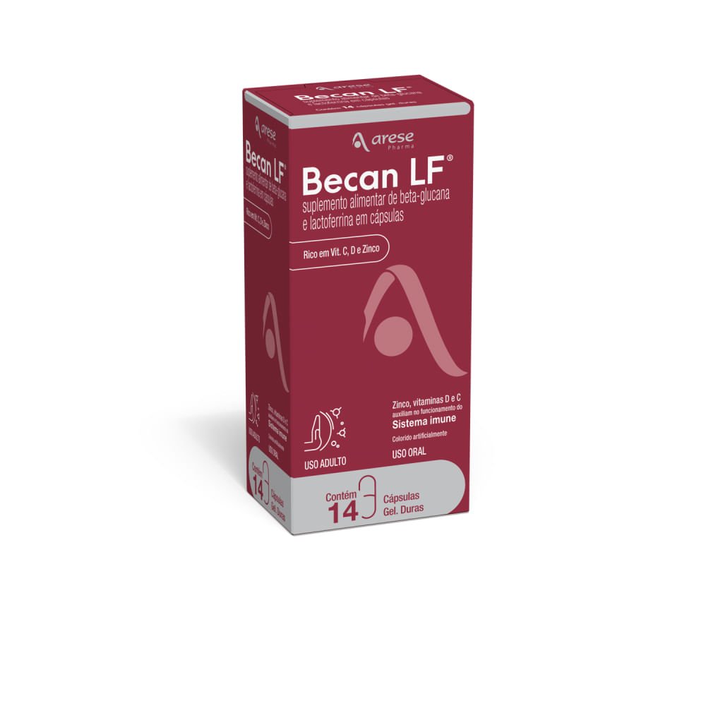 Becan LF Arese Suspensão Oral Cranberry 14ml