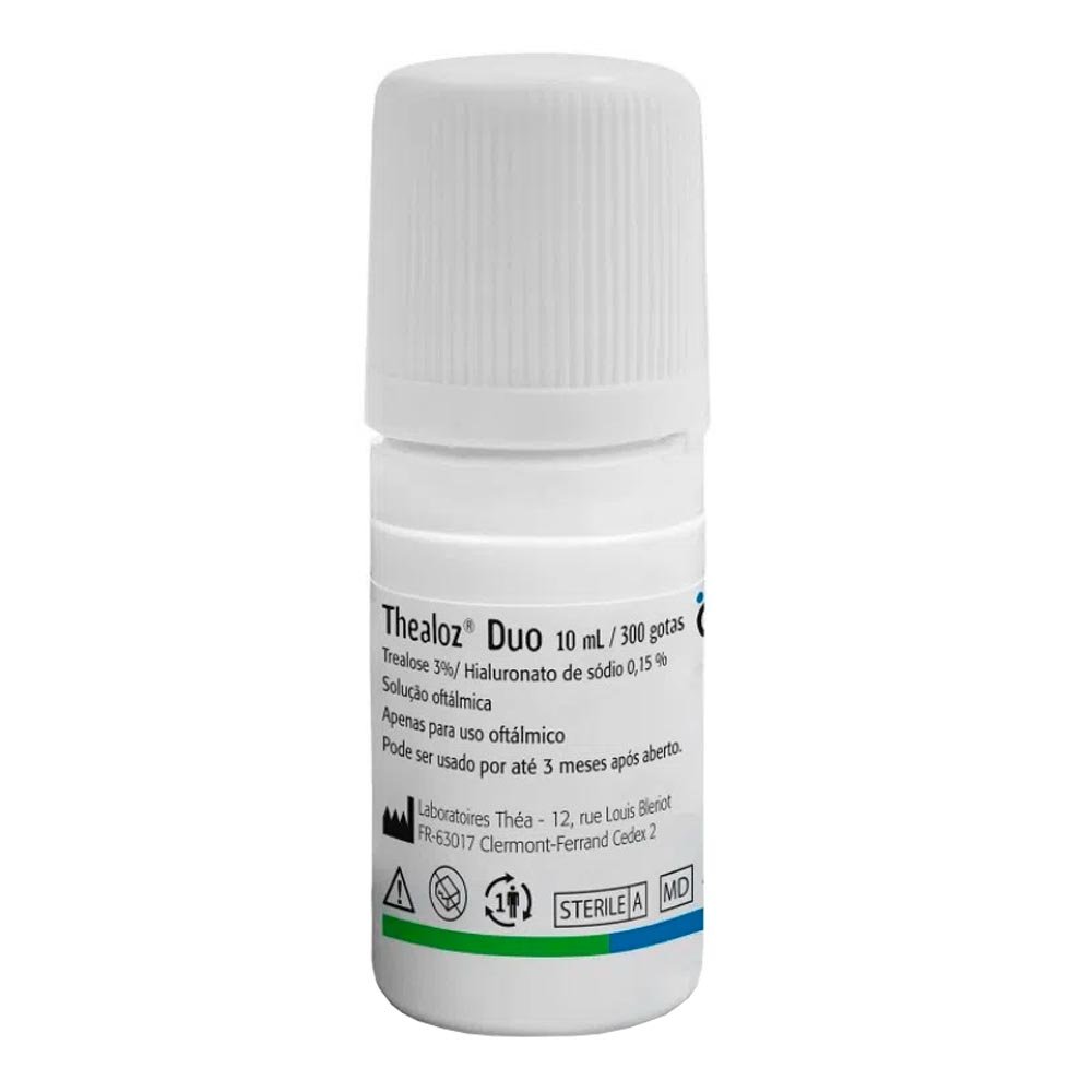 Colírio e Lubrificante Thealoz Duo 3% 10ml