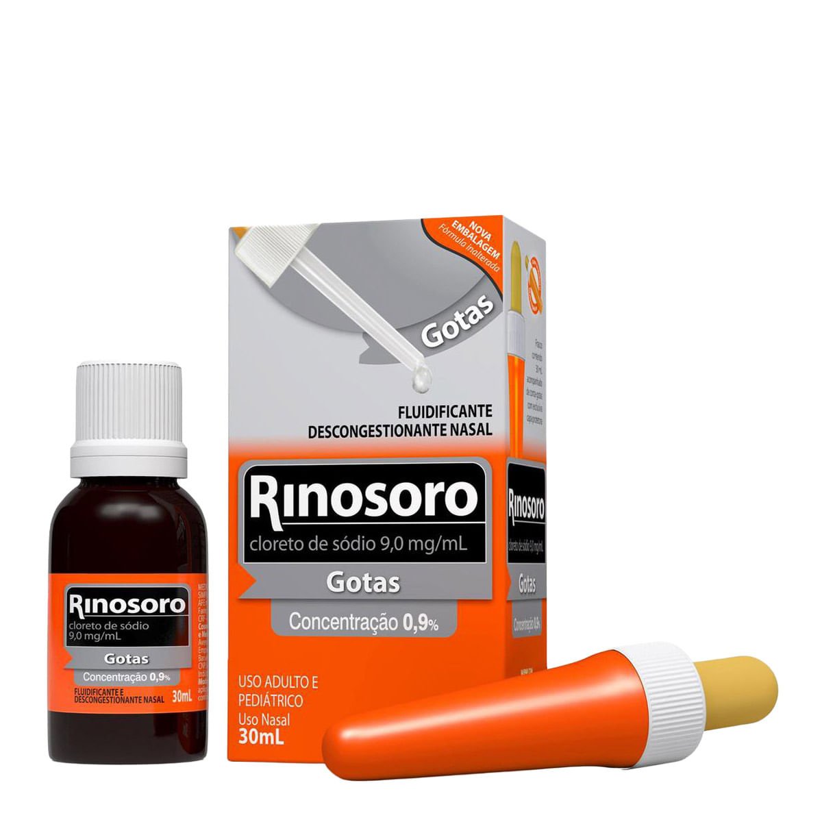 Descongestionante Rinosoro 0,9% 30ml Gotas