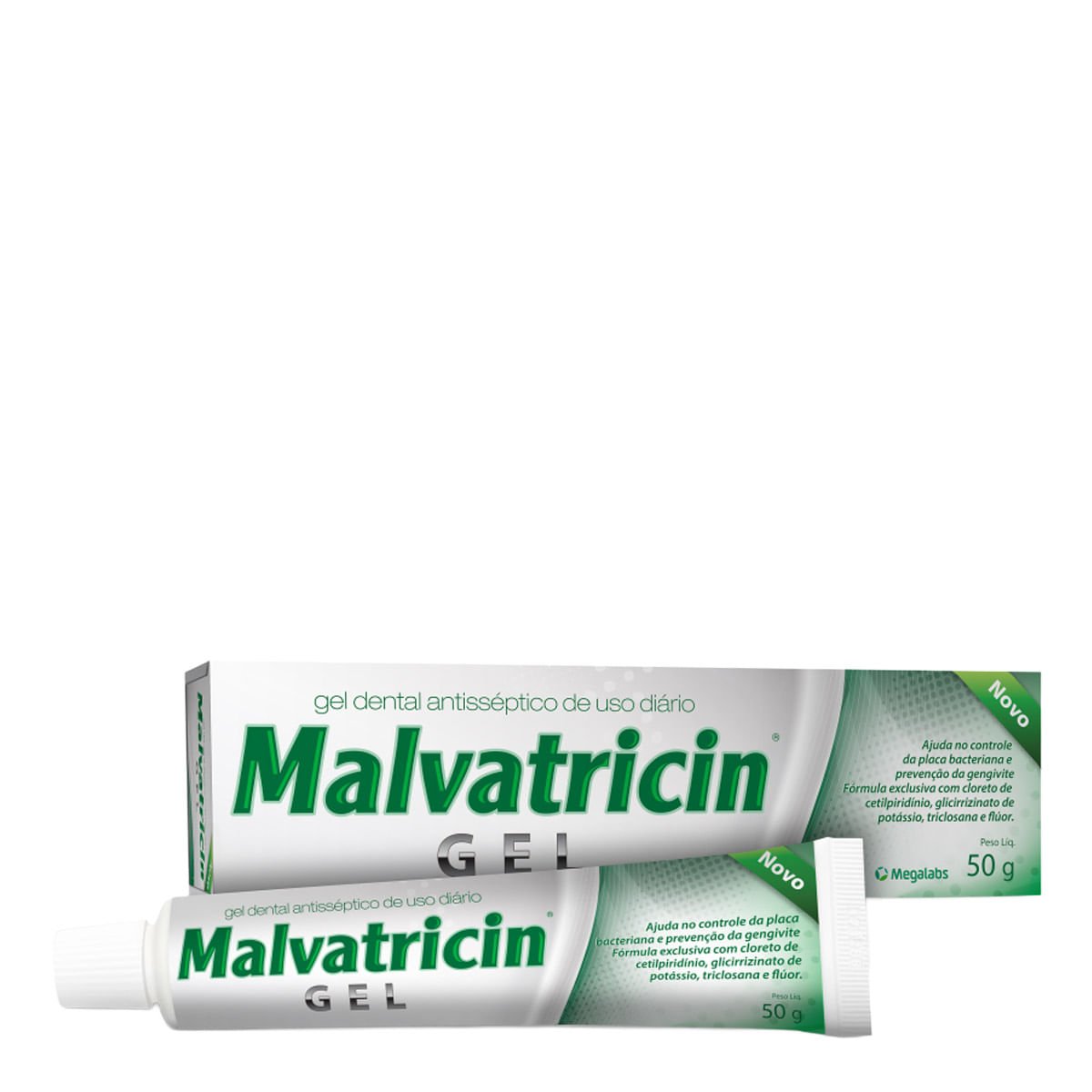 Pasta de Dente Malvatricin Gel 50g
