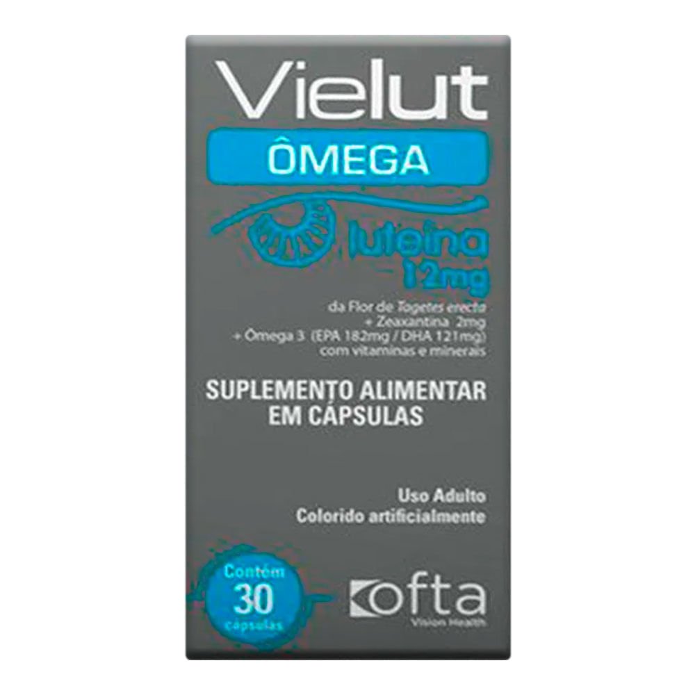 Suplemento Alimentar Vielut Ômega 3 30 Cápsulas