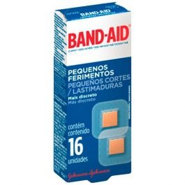 Curativos Band-Aid Pequenos Ferimentos 16 Unidades