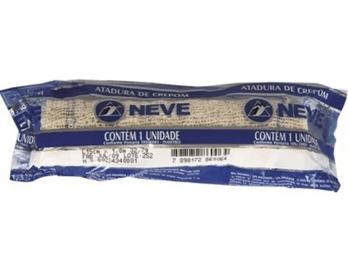 Atadura De Crepe Neve 08Cm