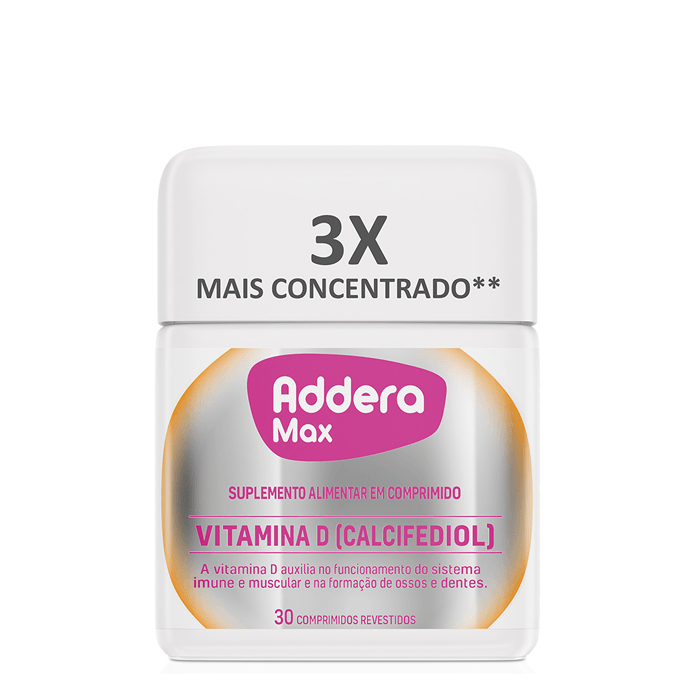 Vitamina Addera Max FR 30 Comprimidos Revestidos