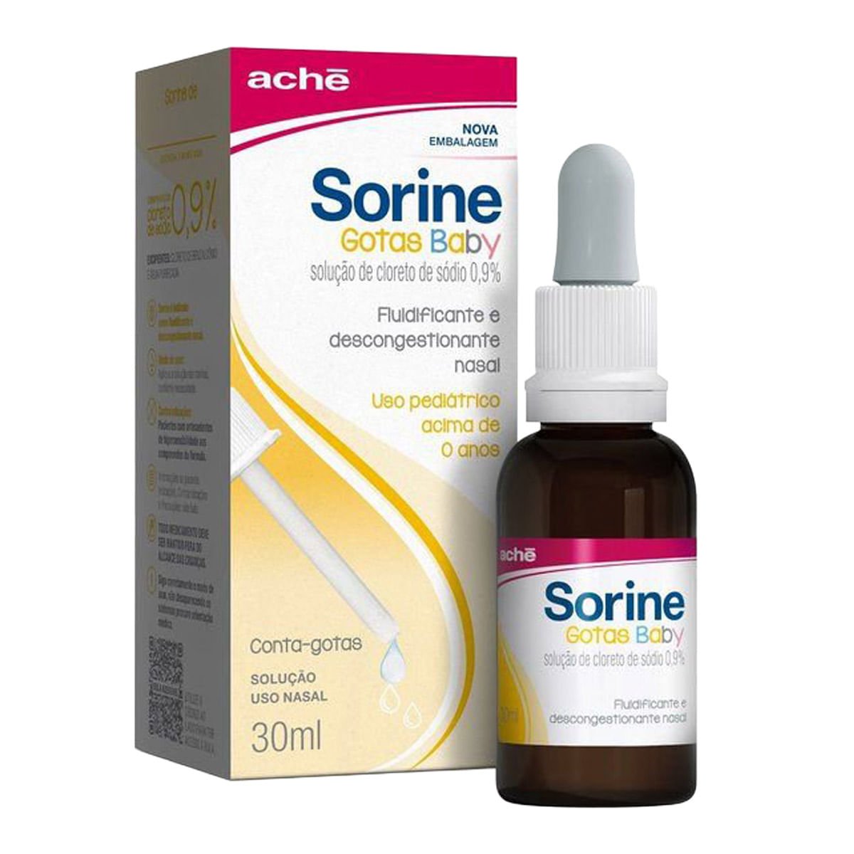 Descongestionante Infantil Sorine 9mg/ml 30ml Gotas