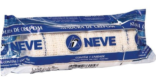 Atadura De Crepe Neve 10Cm