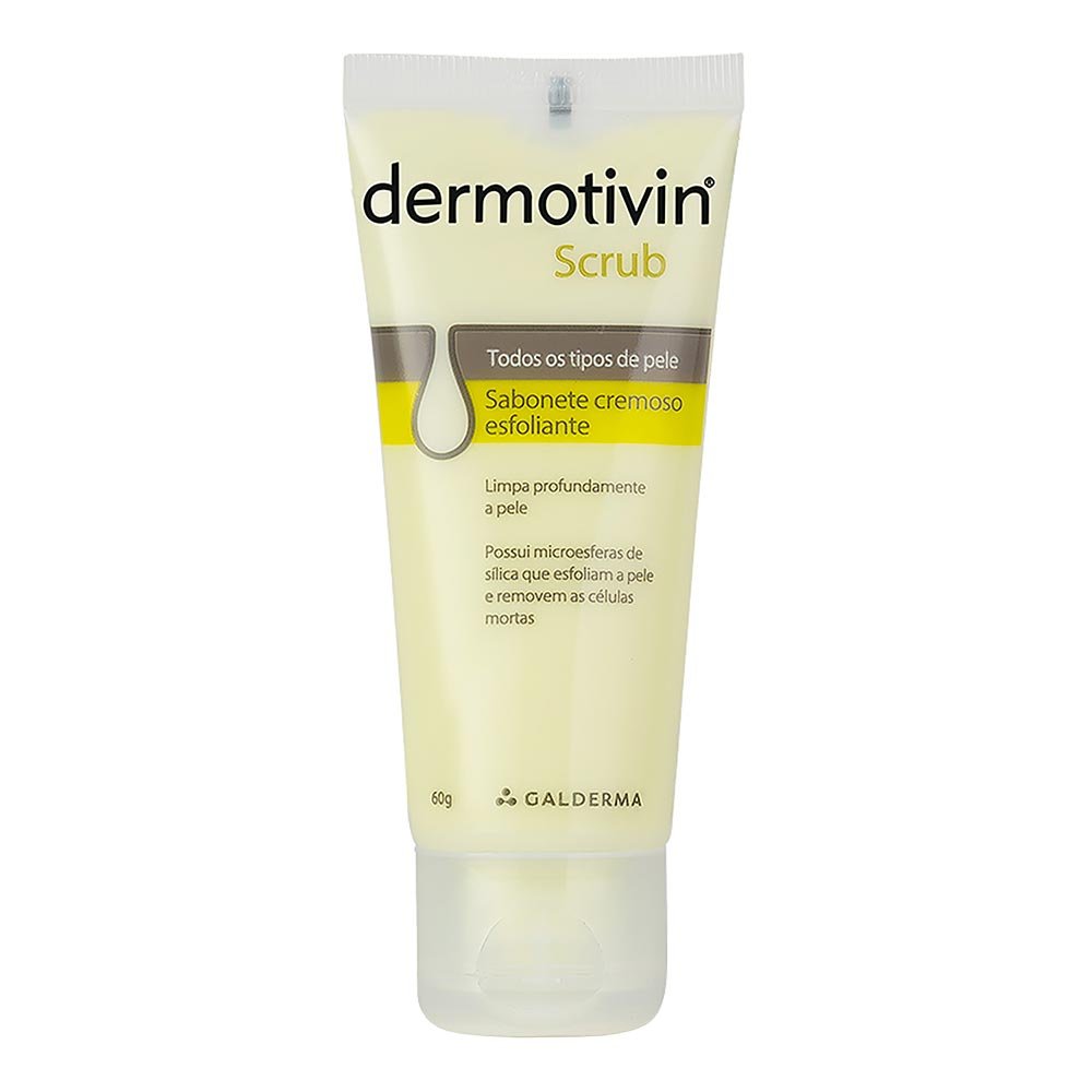 Sabonete Esfoliante Dermotivin Scrub 60G