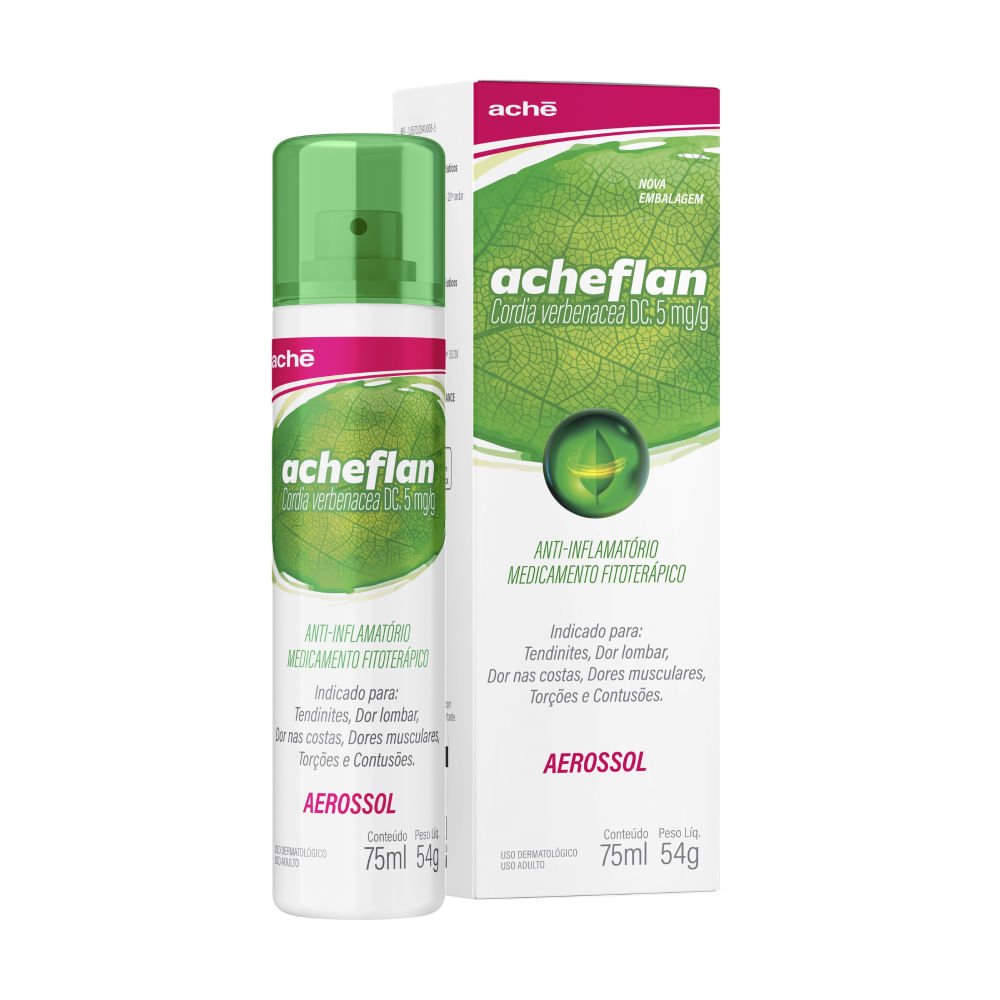 Acheflan 5mg/ml Aché Aerossol 75ml