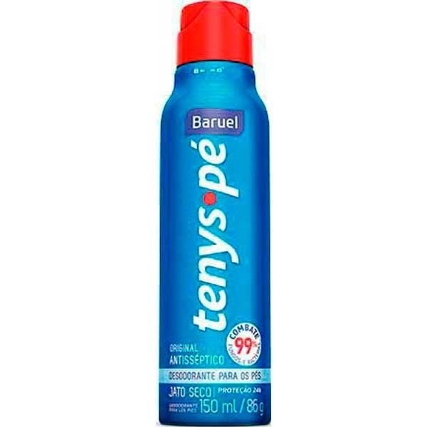 Desodorante Aerossol Tenys Pe Para Pés Original J.Seco
