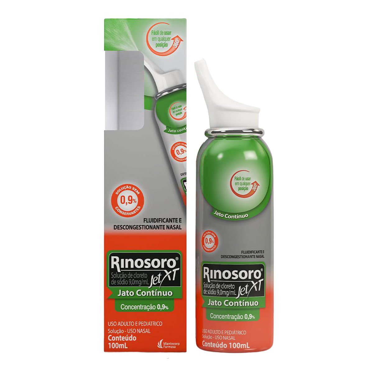 Descongestionante Rinosoro Jet XT 0,9% 100ml Spray