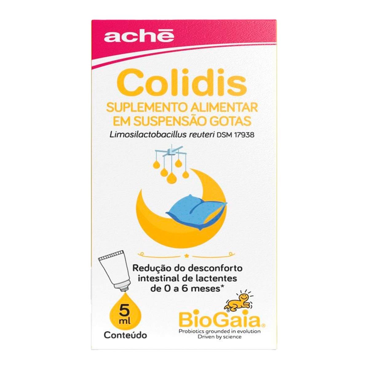 Probiótico Infantil Colidis 5ml Gotas