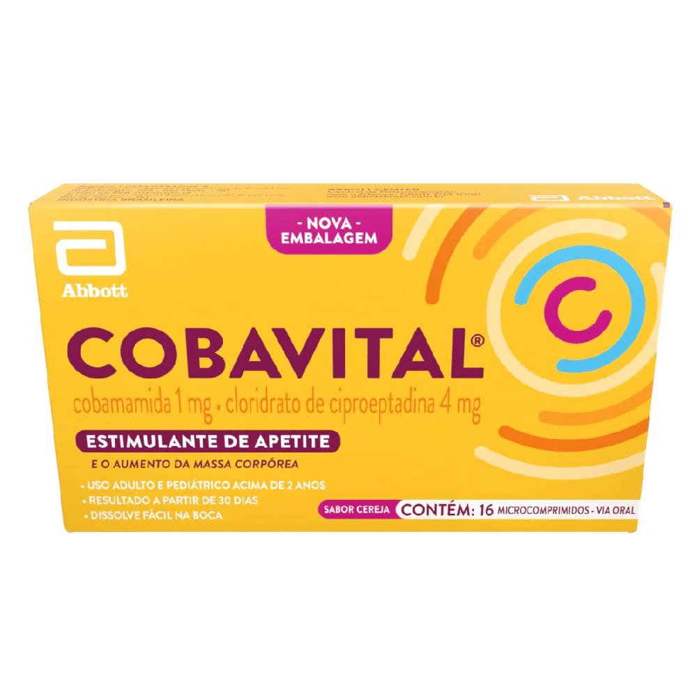 Cobavital Abbott Com 16 Comprimidos