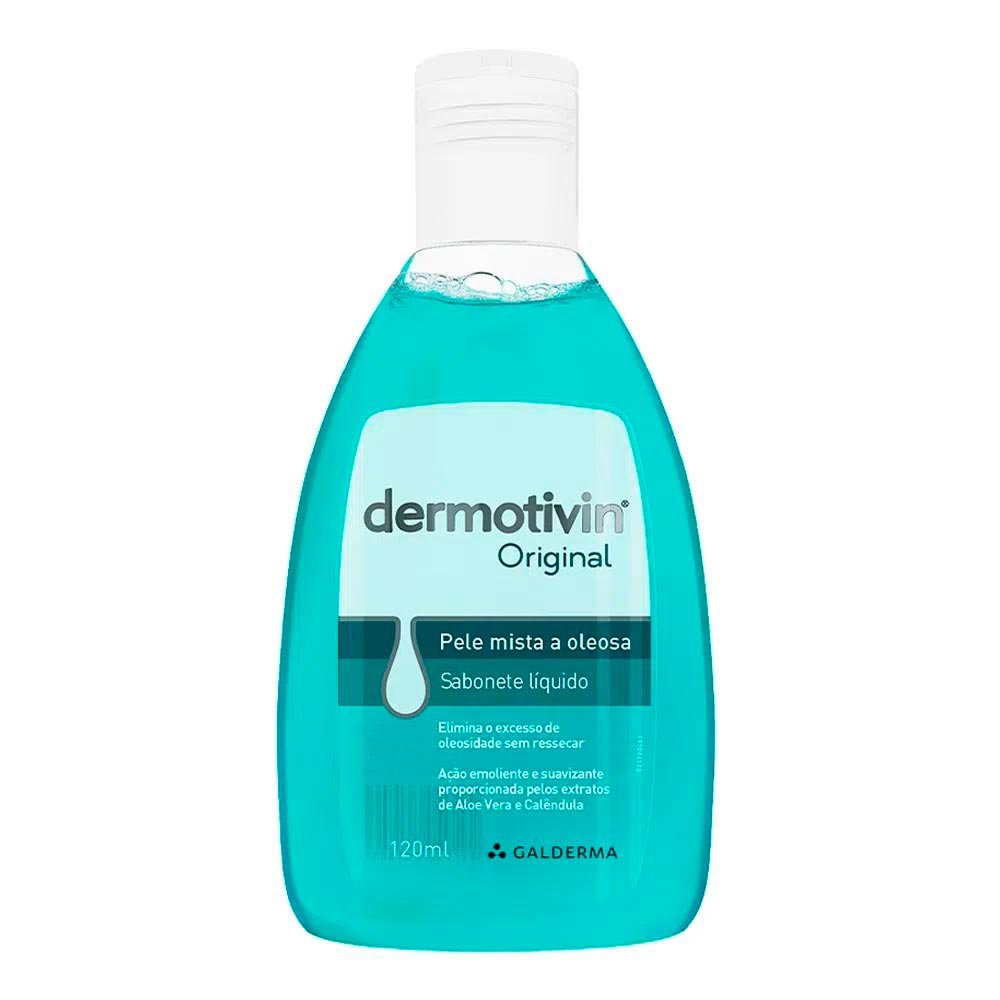 Sabonete Liquido Dermotivin Original 120ML