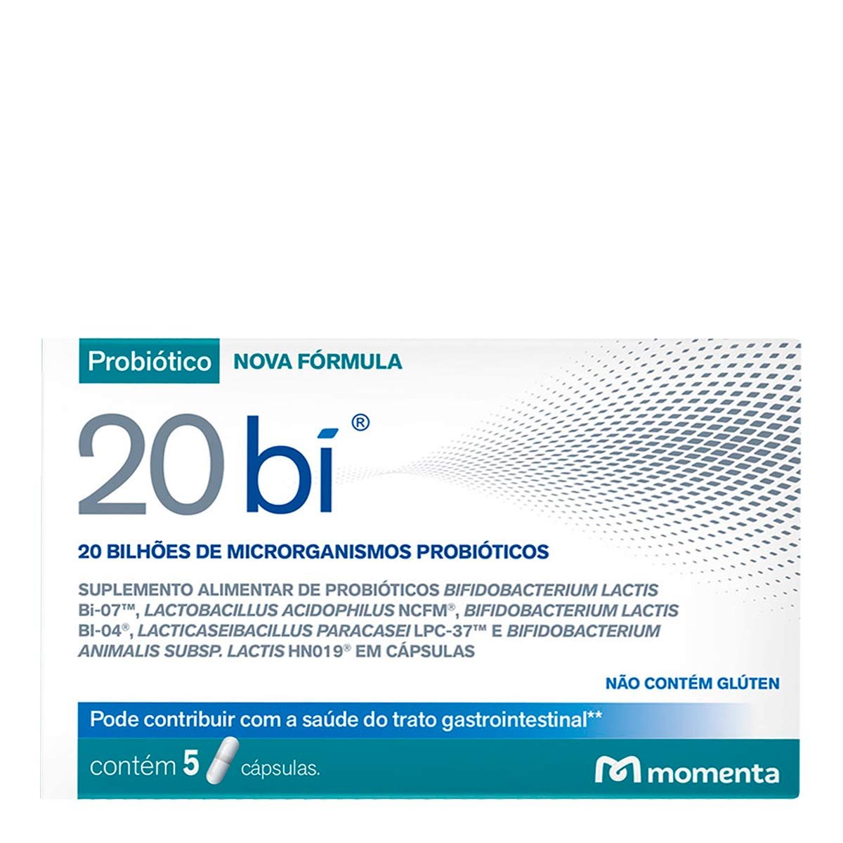 Probiótico 20 Bi Eurofarma 5 Cápsulas