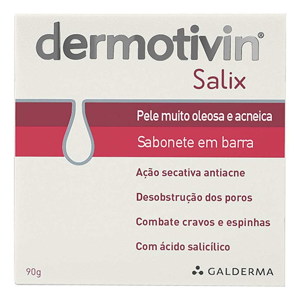 Sabonete Barra Dermotivin Salix 90G