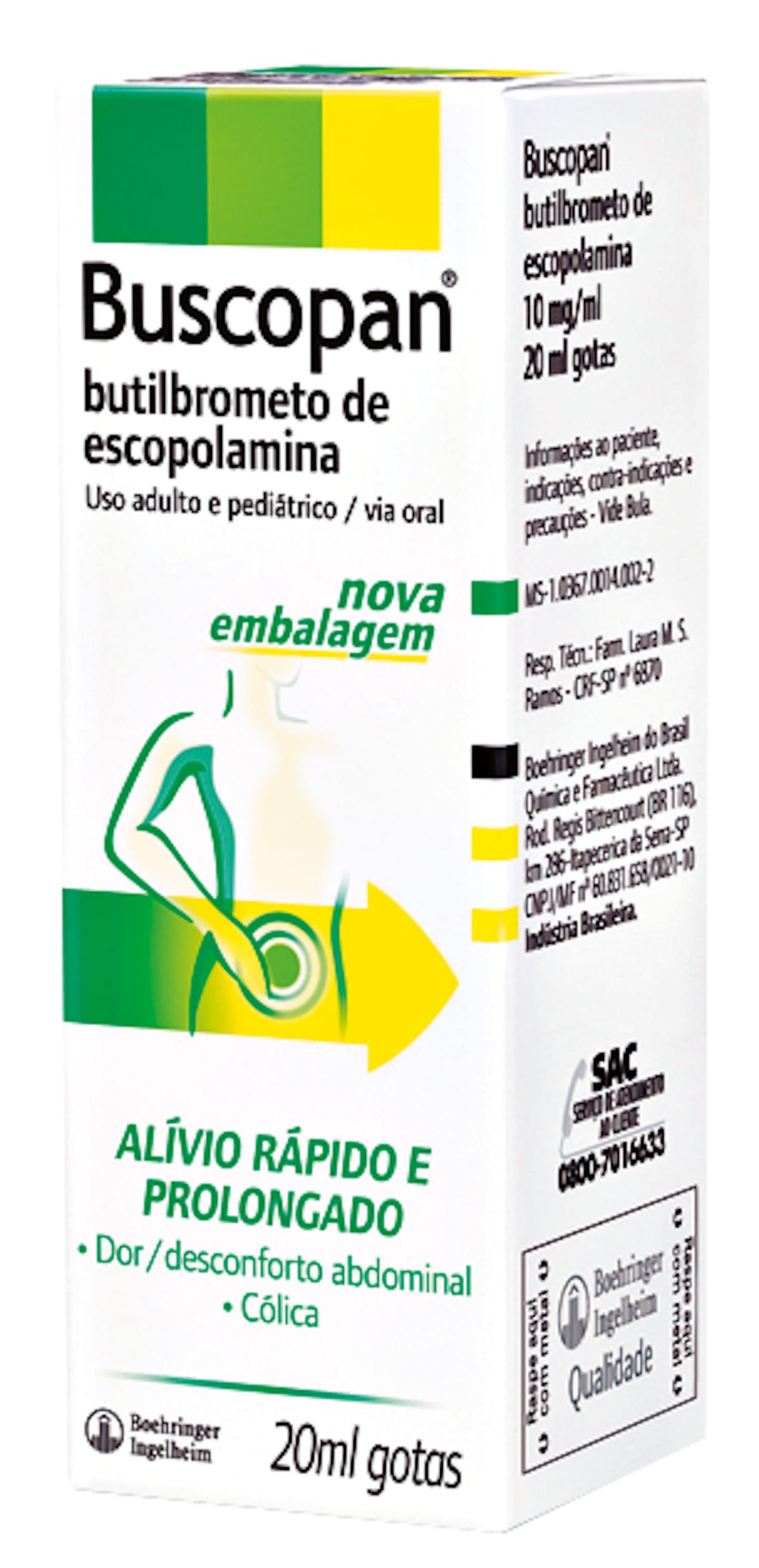Buscopan Gotas Com 20ml