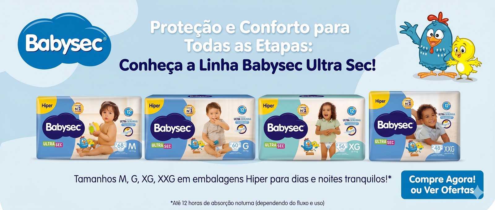 Fralda BabySec Hiper