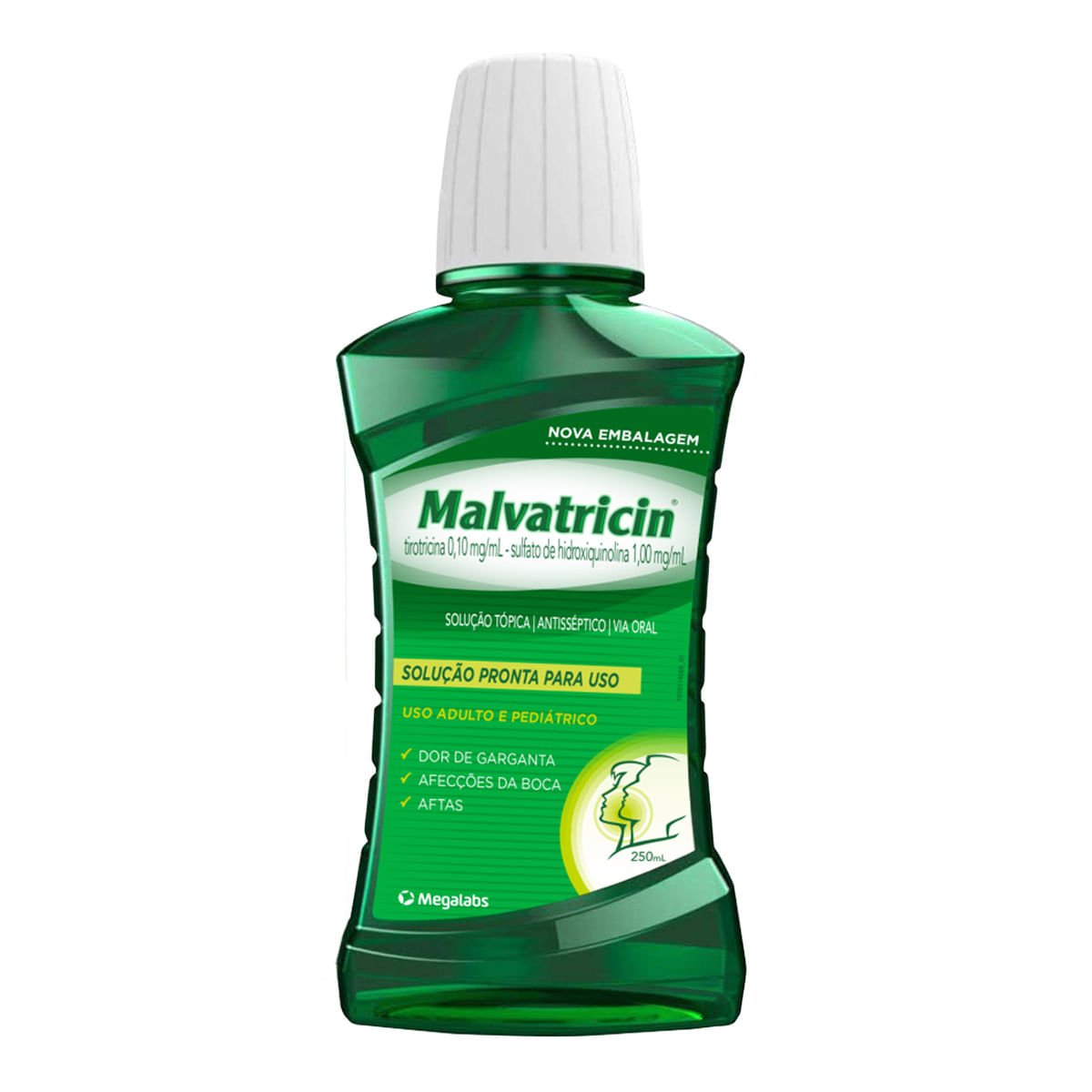 Enxaguante Bucal Malvatricin 250ml