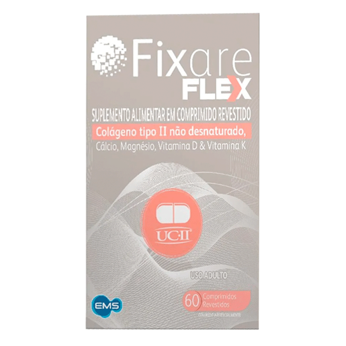 Suplemento Alimentar Fixare Flex EMS 60 Comprimidos
