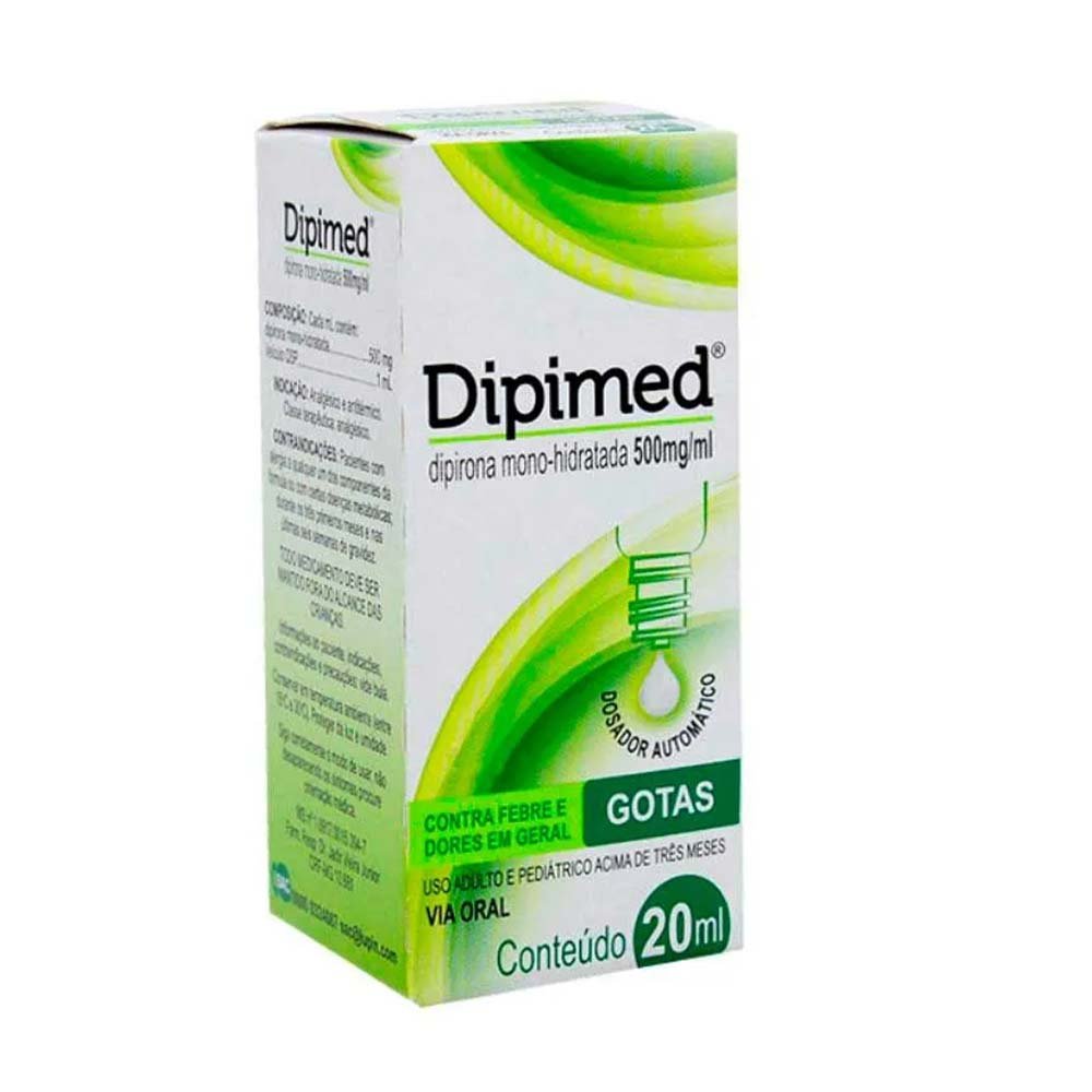 DIPIMED 500MG GTS 20ML MEDQUIMICA