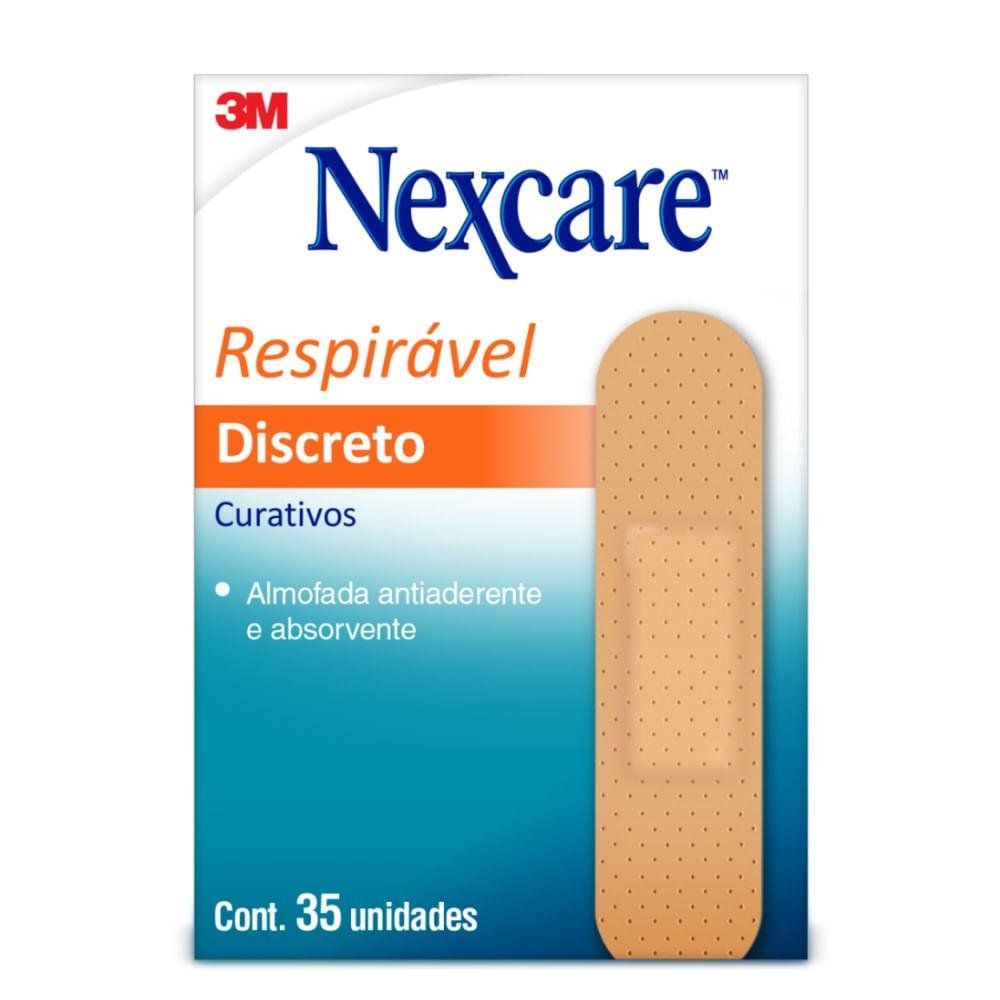 Curativos Nexcare Tradicionais com 35 Unidades