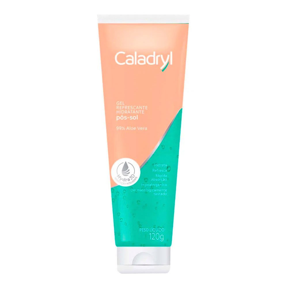 Pós Sol Caladryl Gel Refrescante Aloe Vera 120g