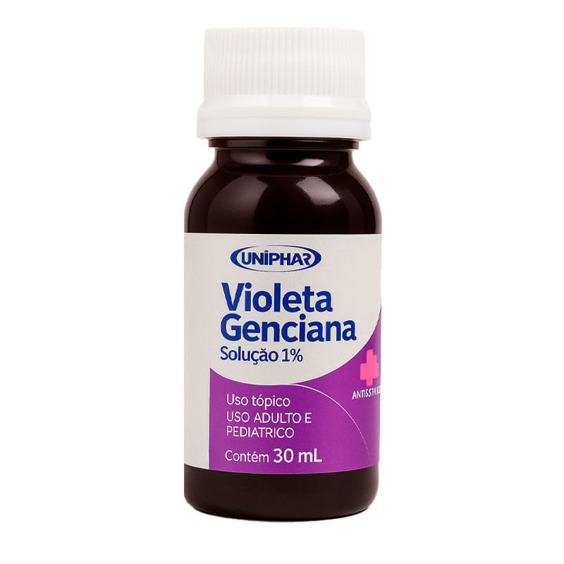 Violeta Genciana Solução 1% 30mL
