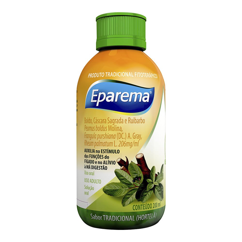 Fitoterápico Eparema Sabor Hortelã 200ml Solução Oral