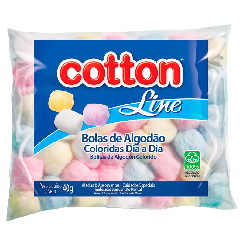 Algodao Bola Cotton Bom 40 Gr