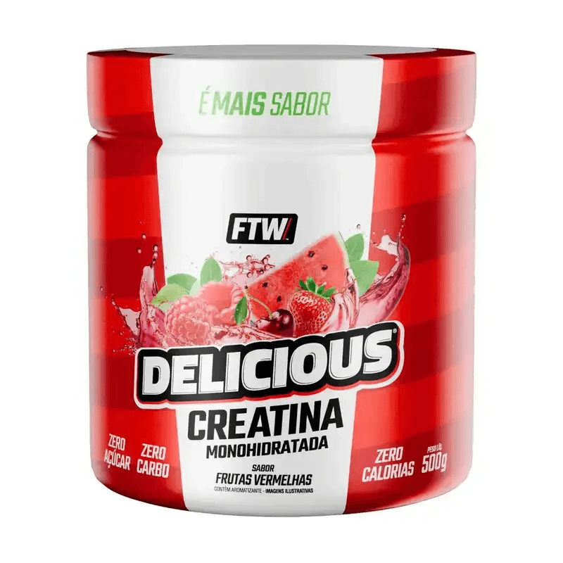 Delicious Creatina Morango 500g 